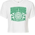thumbnail image 3 of Budweiser - Medallion St Paddys - Junior's Cropped Tee, 3 of 5
