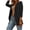 Black, variant on White Blazer for Women Work Suit Jacket Long Sleeve Open Front Lightweight Blazers Lapel Business Outerwear XL