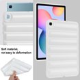 thumbnail image 7 of Case Designed for Samsung Galaxy Tab S6 Lite 10.4" 2024 / 2022 / 2020, Stylish Down Jacket Desigh Soft TPU Shockproof Protective Lightweight Tablet Case Cover for Girls Women, White, 7 of 7