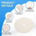 thumbnail image 3 of Uxcell 66Ft Backer Rod, 13/64 Inch Thick Silicone Rubber Foam Caulk Saver, Weather Strip Seal for Sealing Concrete Gaps, Expansion Joints, Crack Filling, Doors, Windows, White, 3 of 6