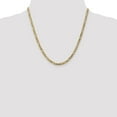 thumbnail image 5 of Diamond2Deal 14K Yellow Gold 4mm Flat Figaro Chain Necklace for Men 20", 5 of 6