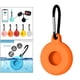 thumbnail image 1 of Funda protectora de silicona suave antirrayas Carcasa de llavero para , ligera a prueba de sudor y resistente a arañazos naranja, 1 of 8