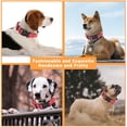 thumbnail image 5 of Miaocao 2 Pack Reflective Dog Collar with Safety Locking Buckle, Adjustable Soft Breathable Comfortable Nylon Pet Collar for Small, Medium and Large Dogs, Turquoise, S, 5 of 5