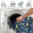 thumbnail image 4 of Cute Dinosaur Cartoon Pattern Soft Sherpa Fleece Throw Blanket, Warm Cozy Plush Blanket for Sofa Bed Couch, All Season, 50"x60", 4 of 5