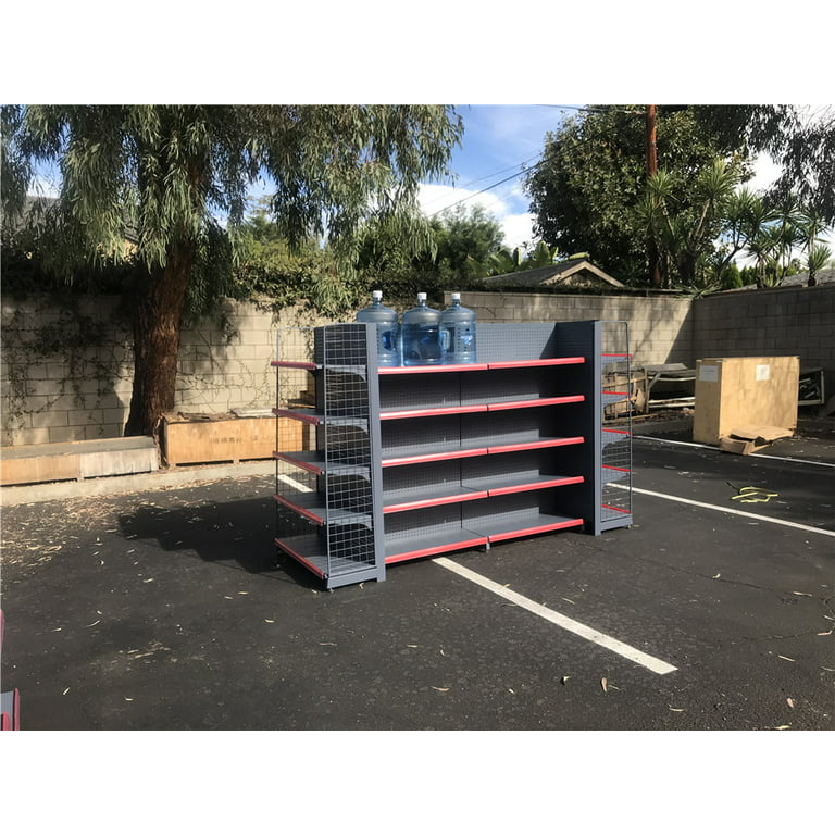 One Pristine Double Sided Sturdy Shelves Heavy Duty Commercial