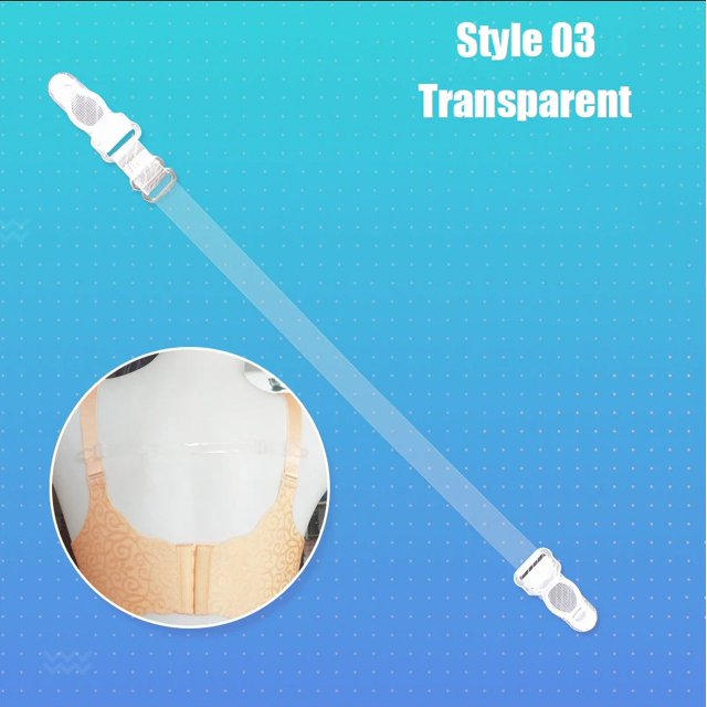 1-3Pcs Women Anti Slip Bra Strap Double-shoulder Back Hasp Holders Buckle Belt All Match Invisible Elastic Straps Bra Extender LUHAN