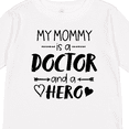 thumbnail image 4 of Inktastic My Mommy is a Doctor and a Hero Boys or Girls Long Sleeve Toddler T-Shirt, 4 of 5