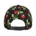 thumbnail image 6 of Daiia Sweet Red Cherry print Baseball Cap Men Women Golf Dad Hat Adjustable Original Classic Low Profile Hat Unconstructed Plain Cap, 6 of 9