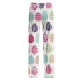 thumbnail image 4 of FrzhBrz Easter Pajama Pants Women Bunny Rabbit Graphic Pj Bottoms Easter Bunny Soft Wide Leg Drawstring Lounge Pants Sleepwear Bottoms, 4 of 6
