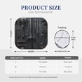 thumbnail image 6 of Goofa Fantasy Medieval Weaponry Pattern 2 Piece Car Windshield Sun Shade Foldable | Front Windshield Shade for Sun, Heat and UV Rays | Sunshade for Car Front Window-Large, 6 of 7