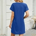thumbnail image 7 of CaiJunJia Summer Dresses for Women Short Sleeve with Pockets T Shirt with Pockets, 7 of 7