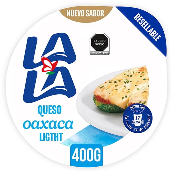 Queso Oaxaca Lala light 400 g