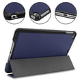 thumbnail image 5 of Funda inteligente de cuero sintético Custer Texture con tapa horizontal para iPad Mini 4/Mini 5, con función de suspensión/activación y soporte plegable triple (negro), 5 of 5