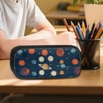 thumbnail image 6 of Kuiaobaty Planet Stars Print Backpack Set of Kids Boys Girls Lightweight Backpack and Lunch Bag with Adjustable Strap Multi Pockets Bookbag with Pencil Case for School Travel, 6 of 7
