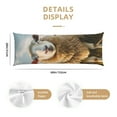 thumbnail image 2 of Naloa Cute Prairie Sheep Herd Super Soft 20x60 Body Pillow Case,Long Side Hidden Zipper（PILLOWS ARE NOT INCLUDED）, 2 of 6