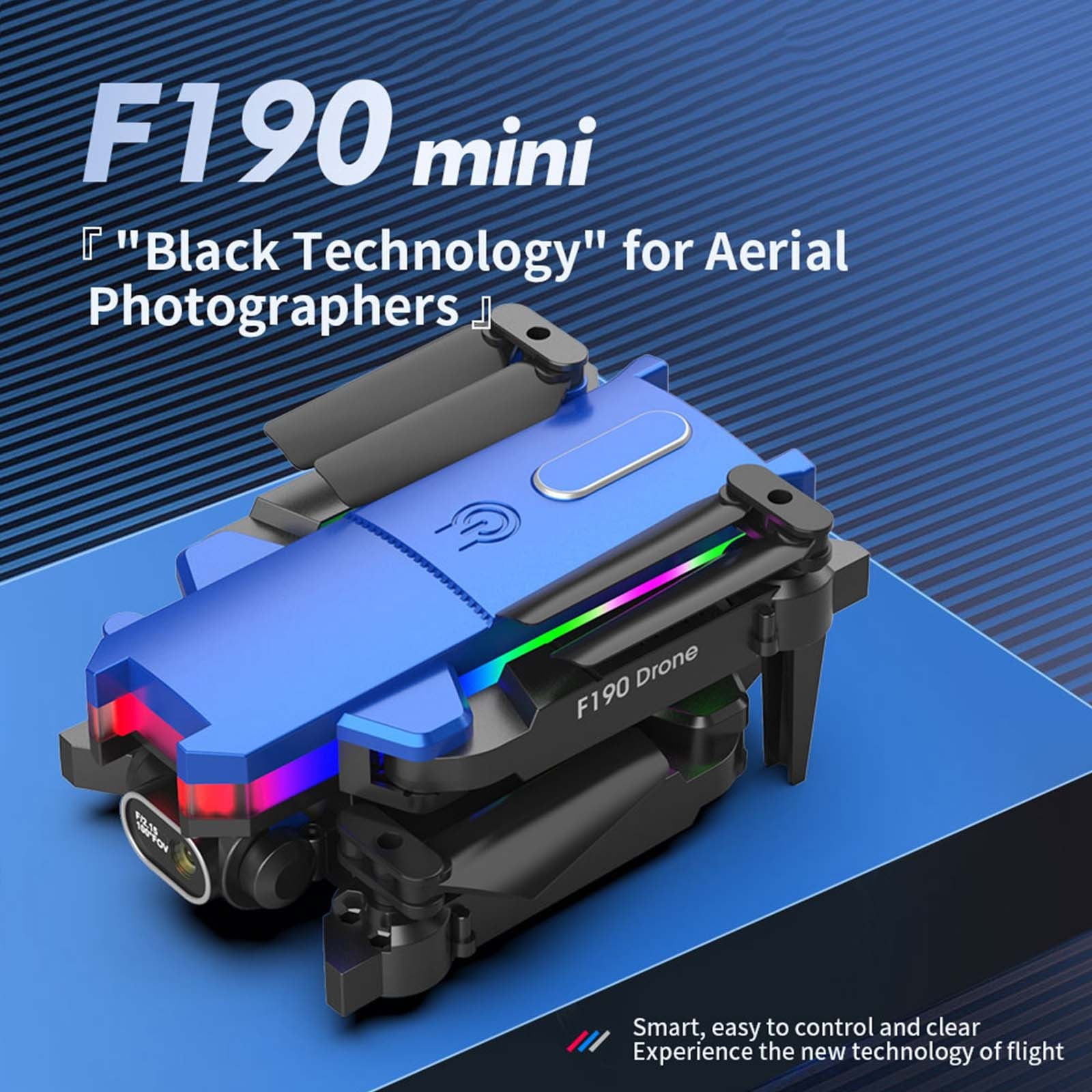 4K Dual Camera Drone, Foldable and Portable with 2 Batteries for Extended Flight, WiFi FPV, Trajectory Flight for Beginners and Teens