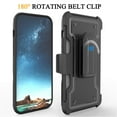 thumbnail image 5 of Armor Kombo Holster Rugged Cover Designed For Apple iphone 13 Pro 6.1"Case Black/Black, 5 of 9