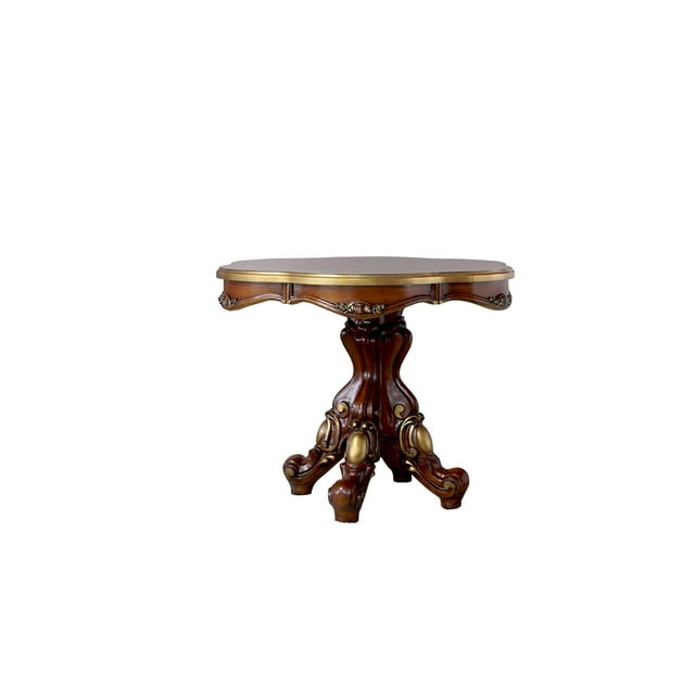 Acme Furniture Round Counter Height Table, Honey Oak