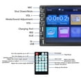 thumbnail image 3 of Single Din Car Stereo 7 Inch Lcd Touchscreen Monitor Bt Mp5 Player Fm Car Radio Receiver Support Tf/, 3 of 4