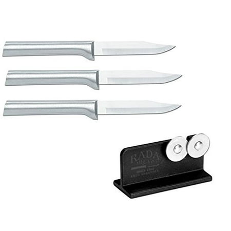 Rada Cutlery 3 Pack Paring Knife R101 Plus R119 Knife (Best Knife Sharpener On The Market)