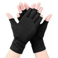 thumbnail image 1 of Winter New Ladies Fingerless Knitted Warm Half Finger Wool Gloves, 1 of 3