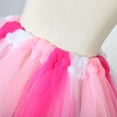 thumbnail image 6 of Rainbow Tulle A Line Short Tutus Skirt Princess Ballet Dance Dress Birthday Party Halloween Costume for Kids Little Girl, 6 of 8