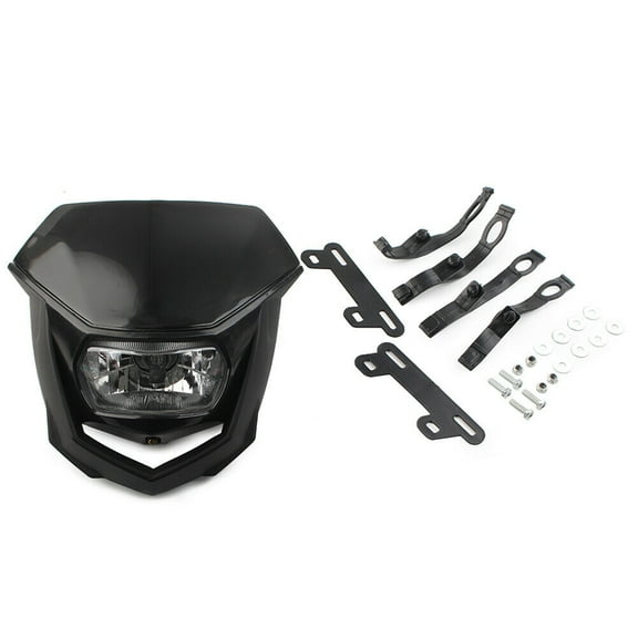 Universal Headlight Head Lamp Fairing For Supermoto Bike Dirt Bike Motor ne
