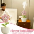 thumbnail image 5 of Portable Flower Humidifier,Baby Humidifier,USB Rechargeable Mini Portable Air Humidifer with Night Light for Bedroom,Office, 5 of 8