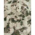 thumbnail image 1 of Ahgly Company Indoor Rectangle Abstract Tan Brown Abstract Area Rugs, 2' x 3', 1 of 6