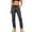Gray, variant on Women Outdoor Multi-Pocket Cargo Pants, Belted Straight-Leg Trousers, Zipper Pocket Work Bottoms, Hiking Camping Functional Slacks