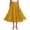 34#Yellow, variant on Hxlamzoo Women's Skirt - Elastic Waist Solid Color Summer Skirt - Minimalist and Comfortable