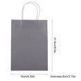 thumbnail image 1 of 25 PCS Kraft Paper Gift Bag With Handle for Wedding Candy Favor Bag Durable Large Capacity  Perfect for Parties Shopping Outgoing, 1 of 7
