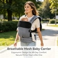 thumbnail image 3 of Baby Carrier - Ergonomic, Cozy and Lightweight Carrier for 7-42lbs, Effortless to Put On, Ideal for Hands-Free Parenting,multifunctional children's baby carrying tool, 3 of 5