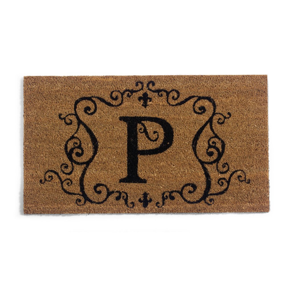 Monogram Coir Doormat Insert P