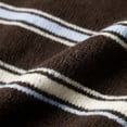 thumbnail image 5 of Vynhevius Women's Sweater Striped Round Neck Long Sleeve Knit Pullover Top, 5 of 5