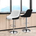 thumbnail image 6 of Magshion Model Bar Stool Chair Dining Counter Bar Pub- Set of 2 (White), 6 of 11