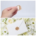 thumbnail image 4 of 100Pcs Wax Seal Stickers, Wedding Invitation Envelope Seal Stickers, Embossed Classic Decorative Sticker For Wedding Invitation Envelopes Christmas, 4 of 8