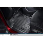 SMARTLINER 2 Rows Custom Fit Floor Liners Compatible with 2014 - 2020 Nissan Rogue (Gasoline)