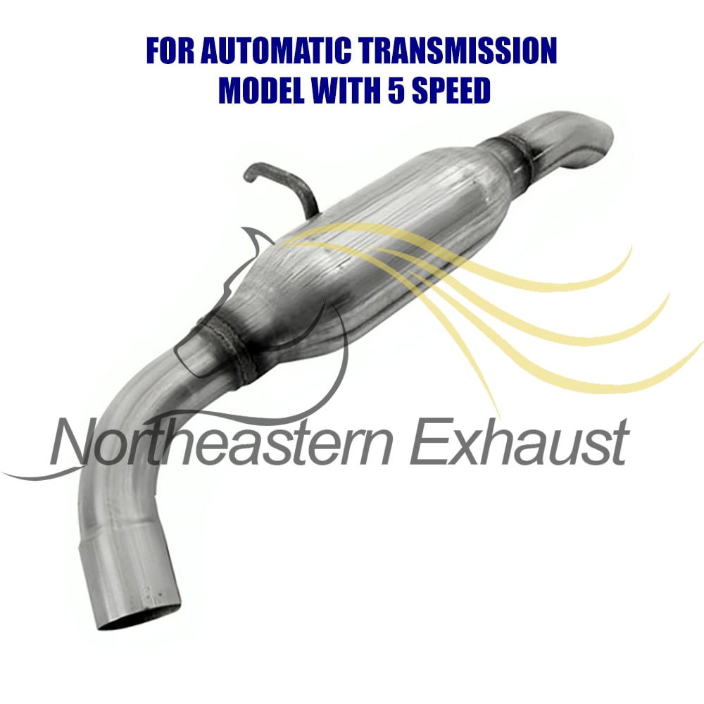 Stainless Steel Catalytic, Muffler, Intermediate Pipe & Tail Pipe Exhaust System Kit Fits 2004-2009 Nissan Quest 3.5L - Direct Fit