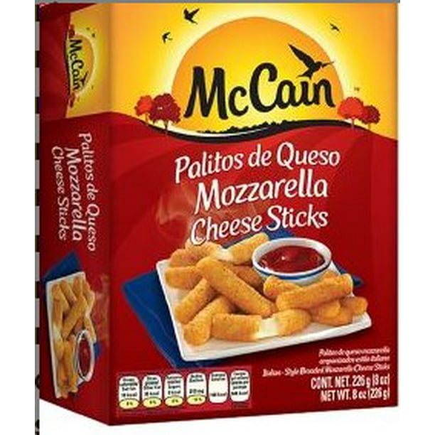 McCain Foods, Mozzarella Sticks, 8ozs, 1 Count