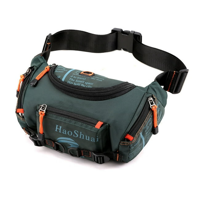 Chest Bag Large Capacity Portable Theft Proof Sling Bag Waist Pack for Biking