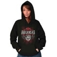 thumbnail image 3 of Arkansas Map Emblem State Pride Unisex Plus Fleece Graphic Hoodie Brisco Brands 4X, 3 of 5