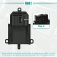 thumbnail image 6 of Passenger Side Car Power Window Switch Fit for Honda Civic Sedan 2006-2011 Black, 6 of 7