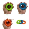 thumbnail image 2 of Hand Finger Wrist Grip Forearm Strengthener Exerciser Ring 30, 40, 50LB, 2 of 5