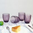 thumbnail image 3 of Set 4 Vasos Cristal Knitted Love & Lemons 305ml violeta Love and Lemons  T150503BL, 3 of 5