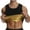 Gold, variant on POP CLOSETS Sauna Sweat Vest for Men Heat Trapping Tank Top Compression Body Shaper Shirts