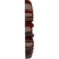 thumbnail image 4 of Ekena Millwork 7 5/8"OD x 1"P Emery Leaf Ceiling Medallion, Hand-Painted Brushed Mahogany, 4 of 7