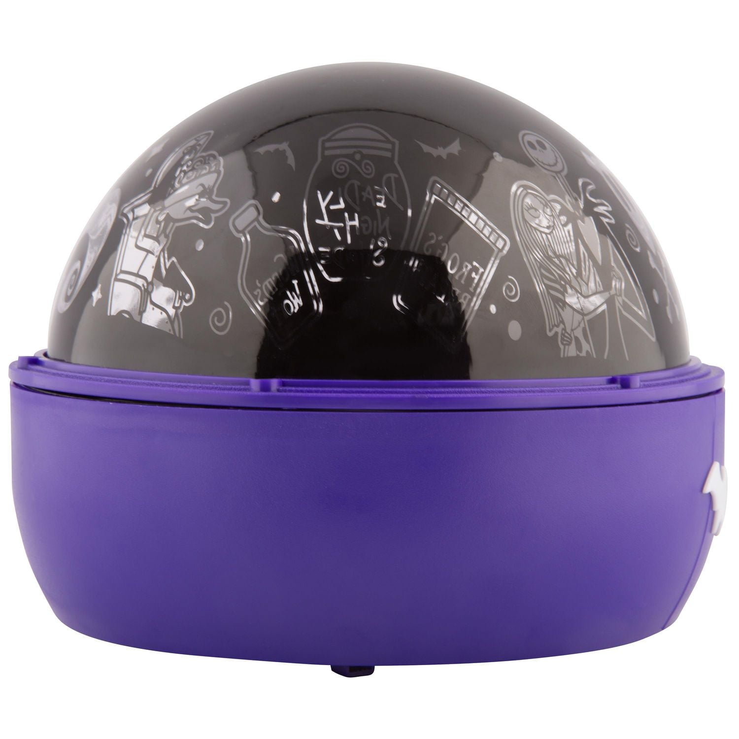 Halloween Lightshow Projection Tabletop ShadowLights Nightmare Before Christmas Disney (Purple)