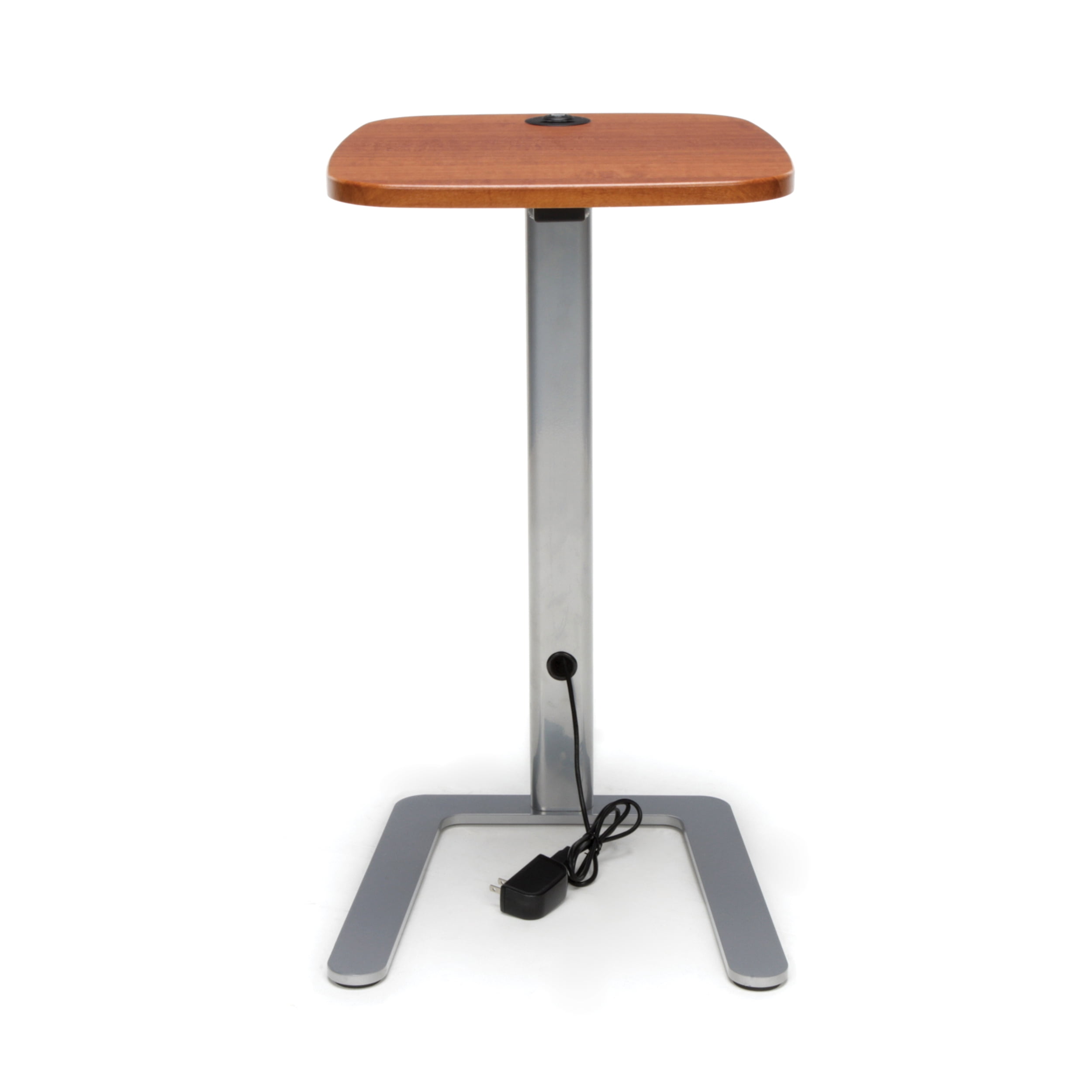 OFM Model ACCTAB Accent Table with USB Grommet, Cherry