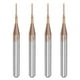 thumbnail image 1 of Extremo Molino CNC Enrutador Brocas Titanio Recubierto Tungsteno Carburo Fresado Cortador para PCB Plástico Fibra Madera 0,7 mm x 5 mm, 1 of 6